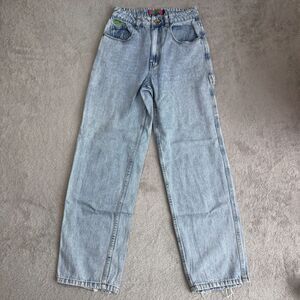 Empyre Tori Carpenter Jeans Women 4 Blue Denim Medium Wash High Rise Hammer Loop
